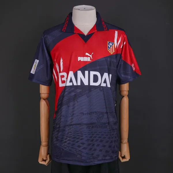 Camiseta de fútbol Atlético Madrid 1991 LOCAL MANGA CORTA VERSION FAN